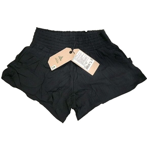 PrAna Fernie Shorts‎ Black Womens Size XS X-Small NWT Beach Beachy - Picture 1 of 6